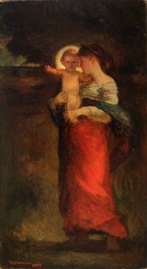 Madonna a dítě, 1897